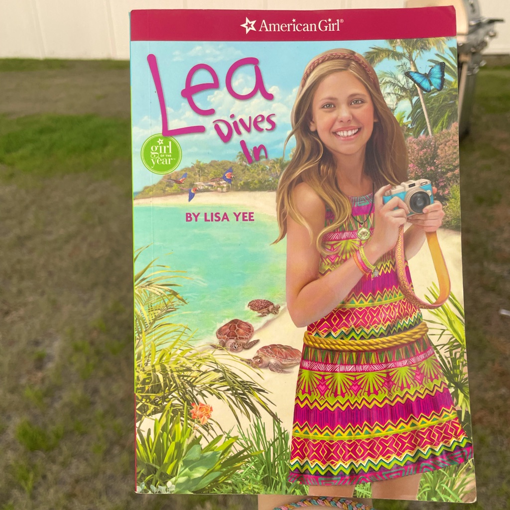 American Girl 'Lea Dives In' Book Goty 2016
